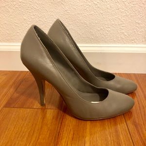 Gray Aldo 4” heels